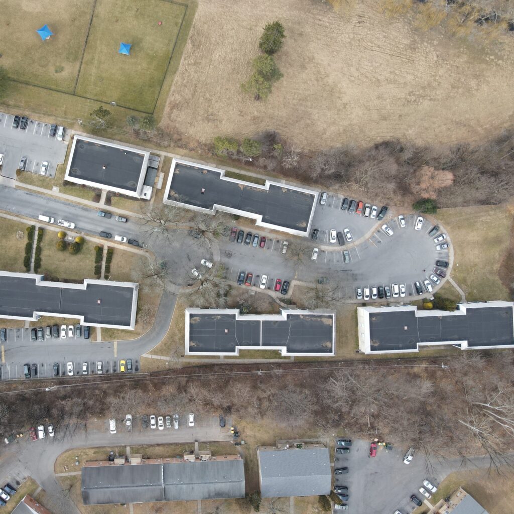 EPDM Roofs on an Apartment Complex